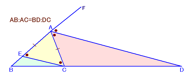 定理 外角 の 内角の二等分線と外角の二等分線の定理の覚え方と使い方